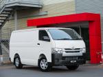 Toyota Hiace LWB Van 2011 года (AU)